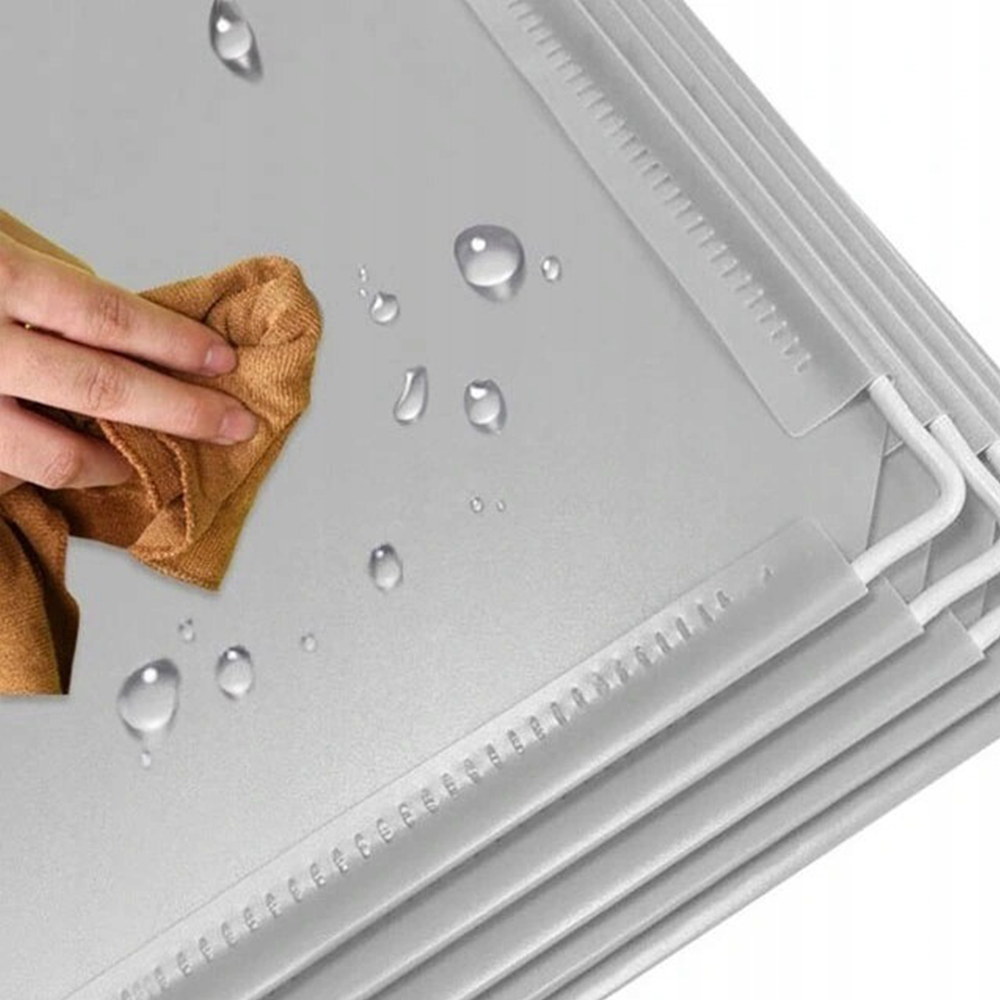 Großer modularer Schrank mit wasserfesten Regalböden – 183×183×47 cm im minimalistischen Stil