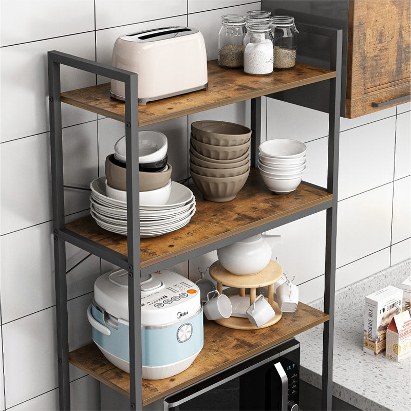 Bücherregal im Industrie-Stil – 66x30x186 cm, MDF und Metall, stabil und elegant im Loft-Design