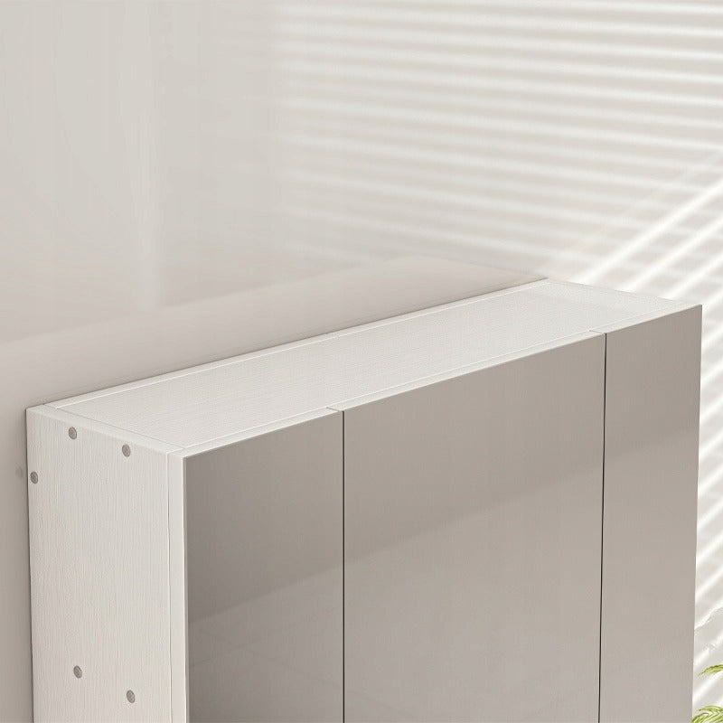 Hängender Badezimmerschrank zur Wandmontage mit dreiteiligem Spiegel im modernen Loft-Stil